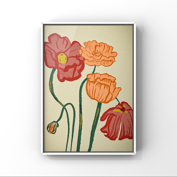 Blooming flowers on a sunny day - Picture 2 of 2